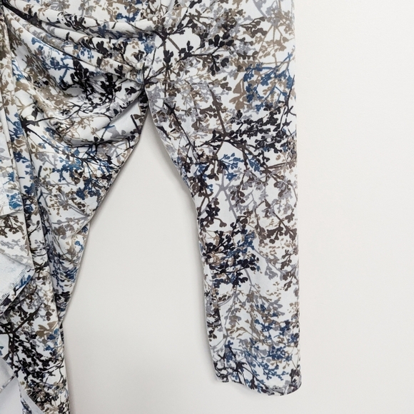 J.Jill Velour Branch Print Tunic Comfort Comfy Multi-color - Picture 10 of 13